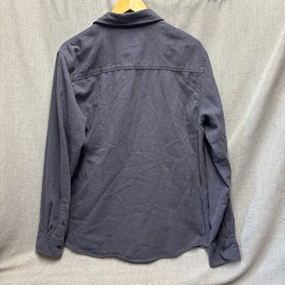 Diamond Supply Co Flannel Grey Cotton Long Sleeve‎ Button Down Shirt Men’s - Picture 8 of 9